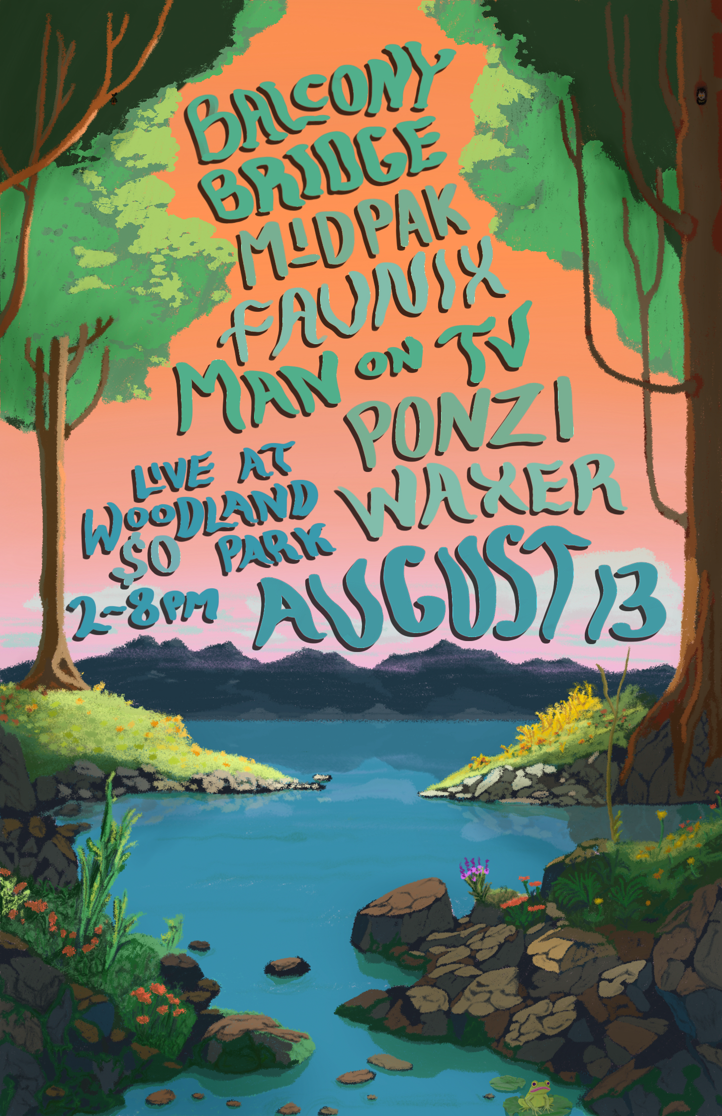 August 13 – Woodland Park Free Show!