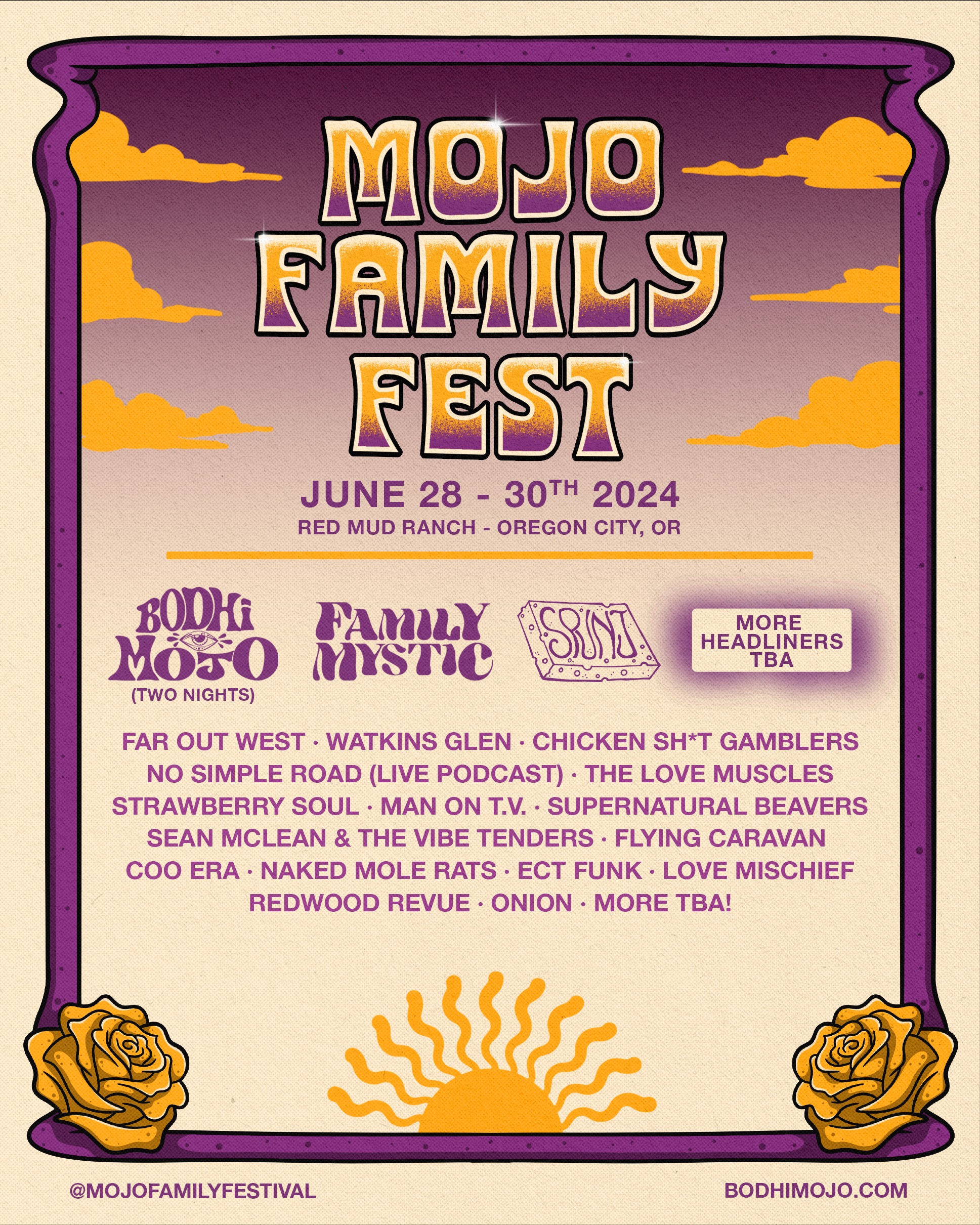 Mojo Family Fest 2024 with Man on TV, Oregon City OR